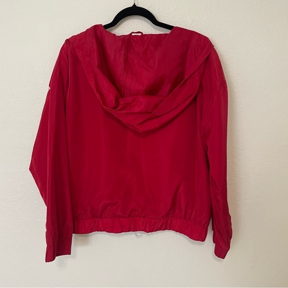 Outer Edge woman’s Red and Navy 80s jacket size XL windbreaker street wear - Picture 10 of 10